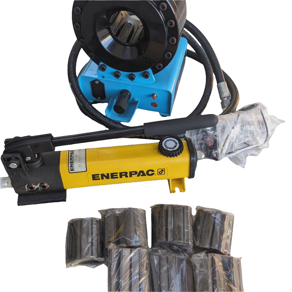 1 inch hydraulic crimping machine and enerpac hand pump