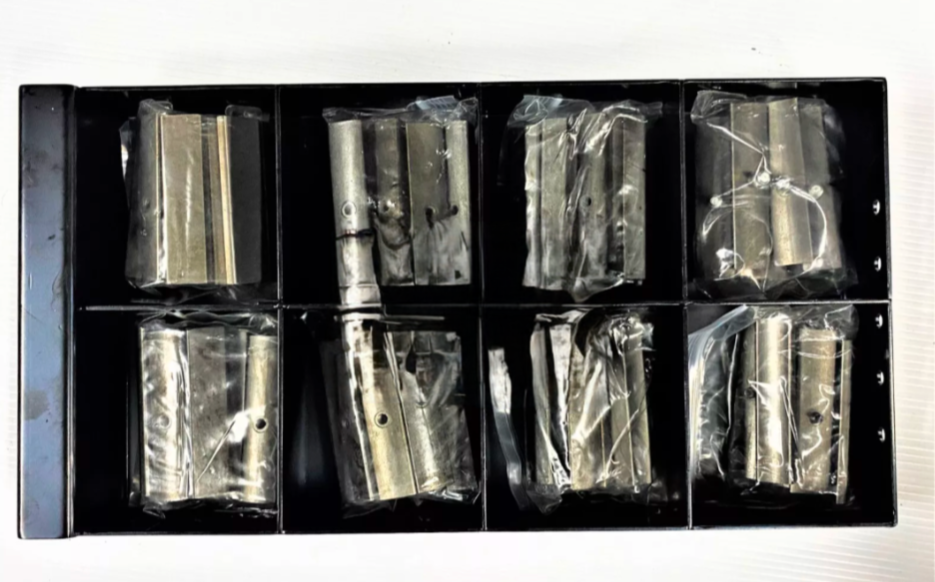 Enerpac Portable Hydraulic Hose Crimper including die sets